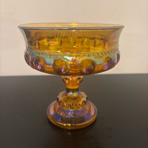 Other - Vintage Indiana Carnival Glass Amber Dish